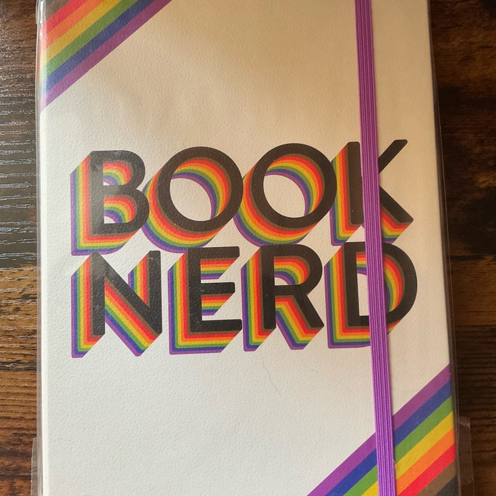 NEW Out of Print Book Nerd notebook.